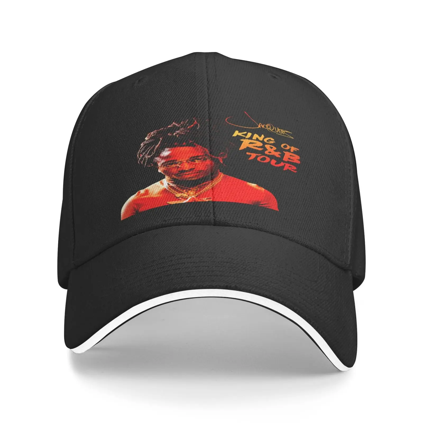 

Jacquees King Of R B Tour Men's Caps Cap Male Summer Man Cap Hats For Girls Women's Baseball Cap Hats Men's Caps Hat For Girls