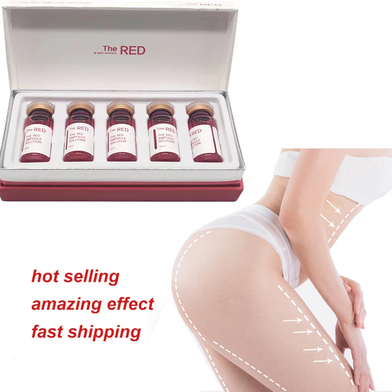 

2022 Hot Korean Lose Weight Dissolve Fat Slimming Firming Anti-aging Weight Loss Beauty For Hyaluron Pen Ampoule RED Ampoule