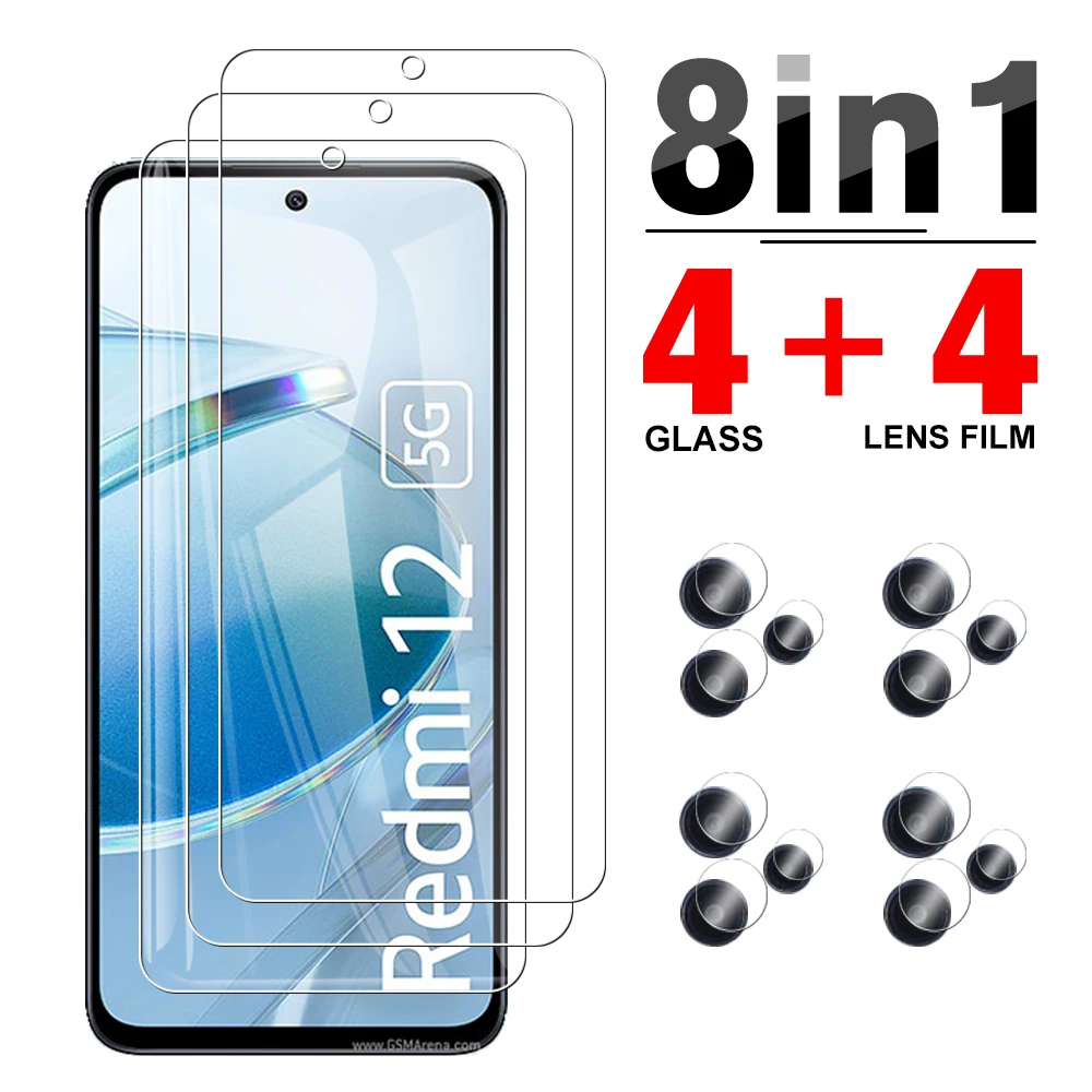 

Защитная пленка 8 в 1 для Xiaomi Redmi 12 4G