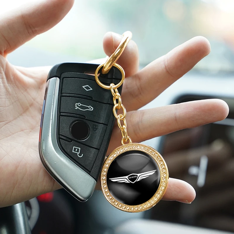 Модный брелок для автомобилей аксессуары ключей Genesis Essentia GV80 Neolun G70 G90 GV90 GV60 X G80 GV70