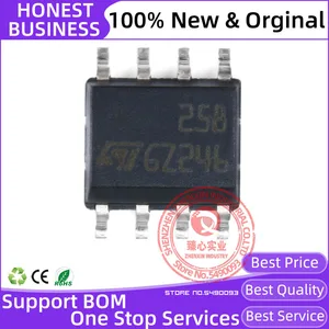 LM258DT 100% New Original Chip IC SOIC-8 Operational Amplifiers Amplifier IC Low Power Amplifier 30 V, +/- 15 V 1.1 MHz Dual Low