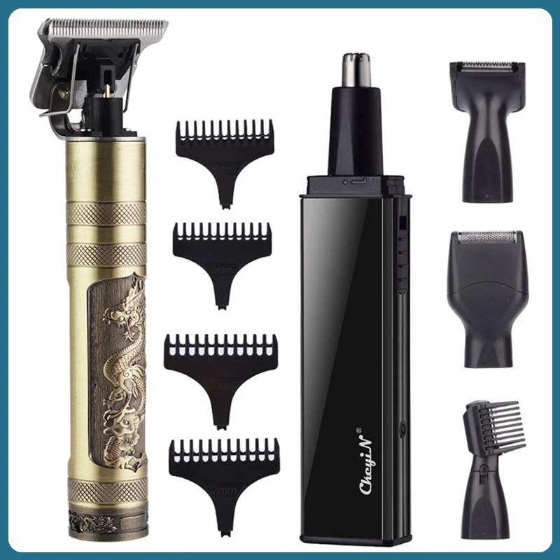 

Машинка для стрижки волос Мужская, 4 в 1, 0 мм