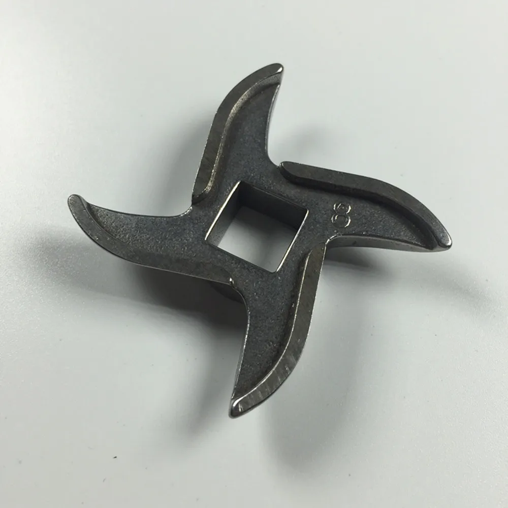 

1PC 5# 8# 10# Meat Grinders Blade Mincer Replacement Spare Silver Steel