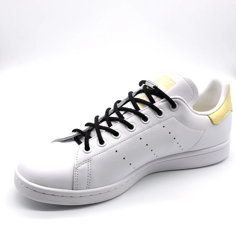 Elastic No Tie Shoelaces Semicircle Shoe Laces For Kids and Adult Sneakers Shoelace Quick Lazy Metal Lock Laces Shoe Strings