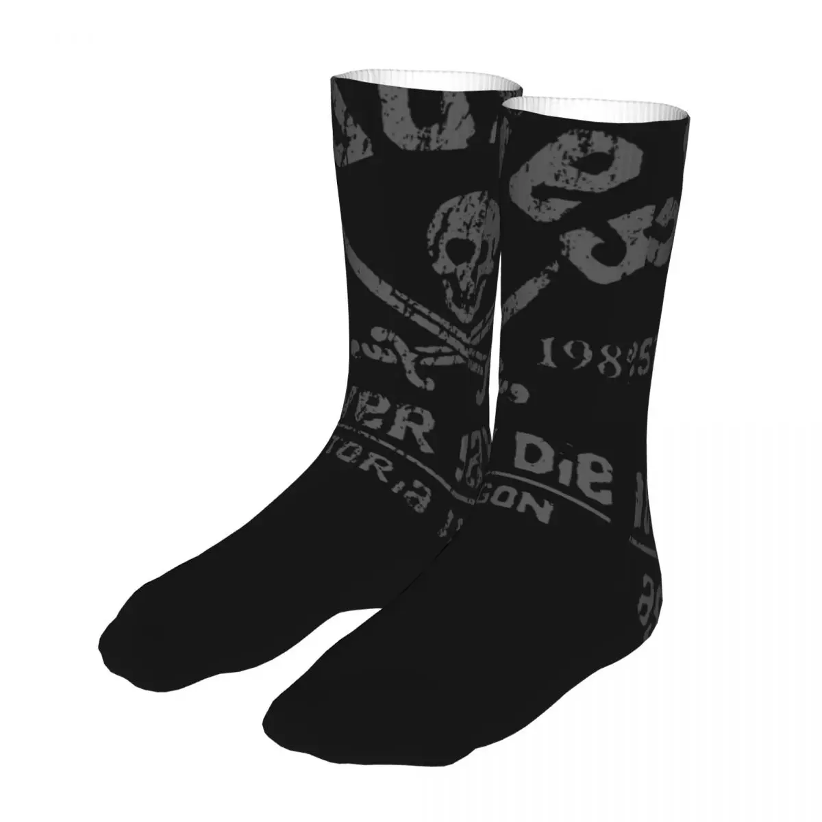 

Harajuku The Goonies Never Say Die Skull Woman Socks 2022 Female Sport Socks