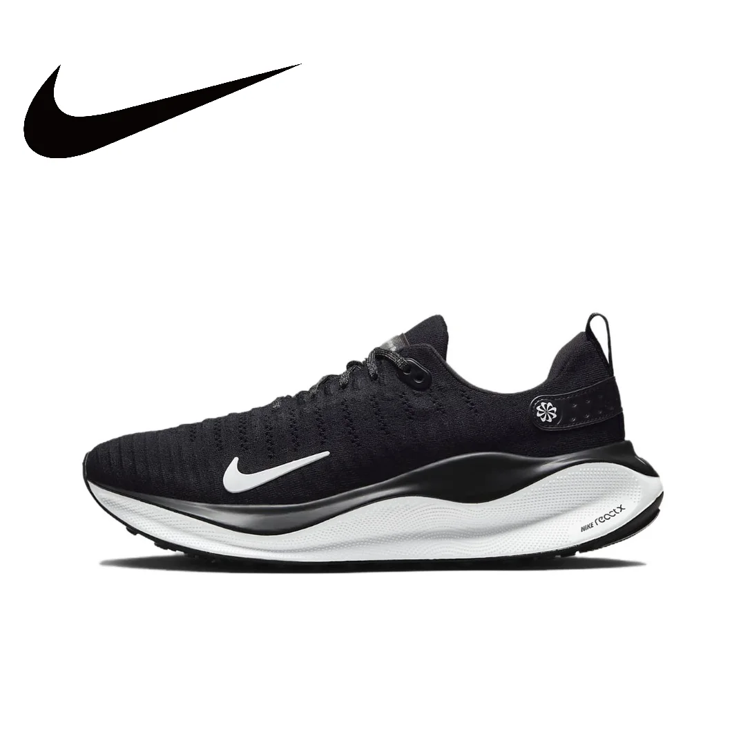 Nike Original React Infinity Run Flyknit 4 удобные легкие мужские низкие повседневные кроссовки из