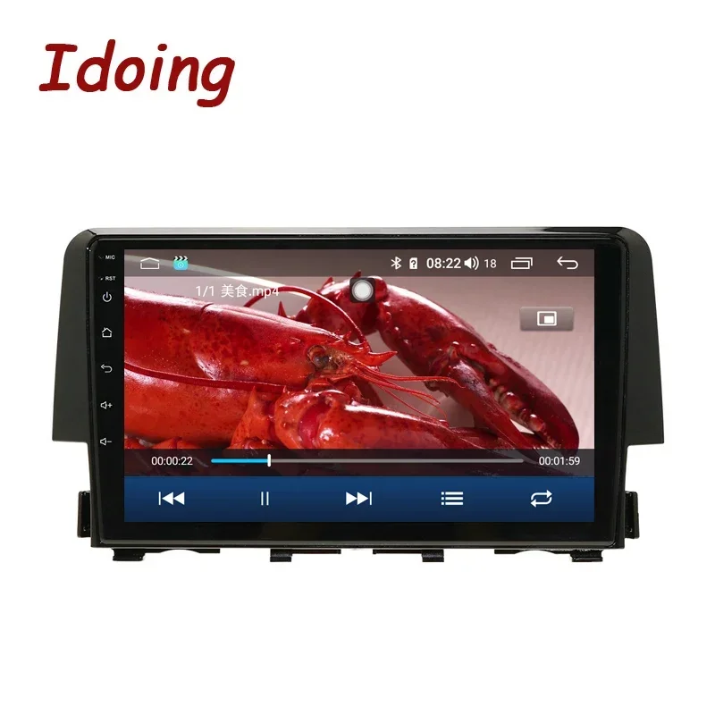 Idoing 9 &quotавтомобильный Android авторадио мультимедийный плеер для Honda Civic 10 FC FK 2015-2020