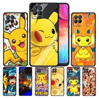 pikachu lovely baby for oppo gt master find x5 x3 realme 9 8 6 c3 c21y pro lite a53s a5 a9 2020 tpu black phone case cover capa