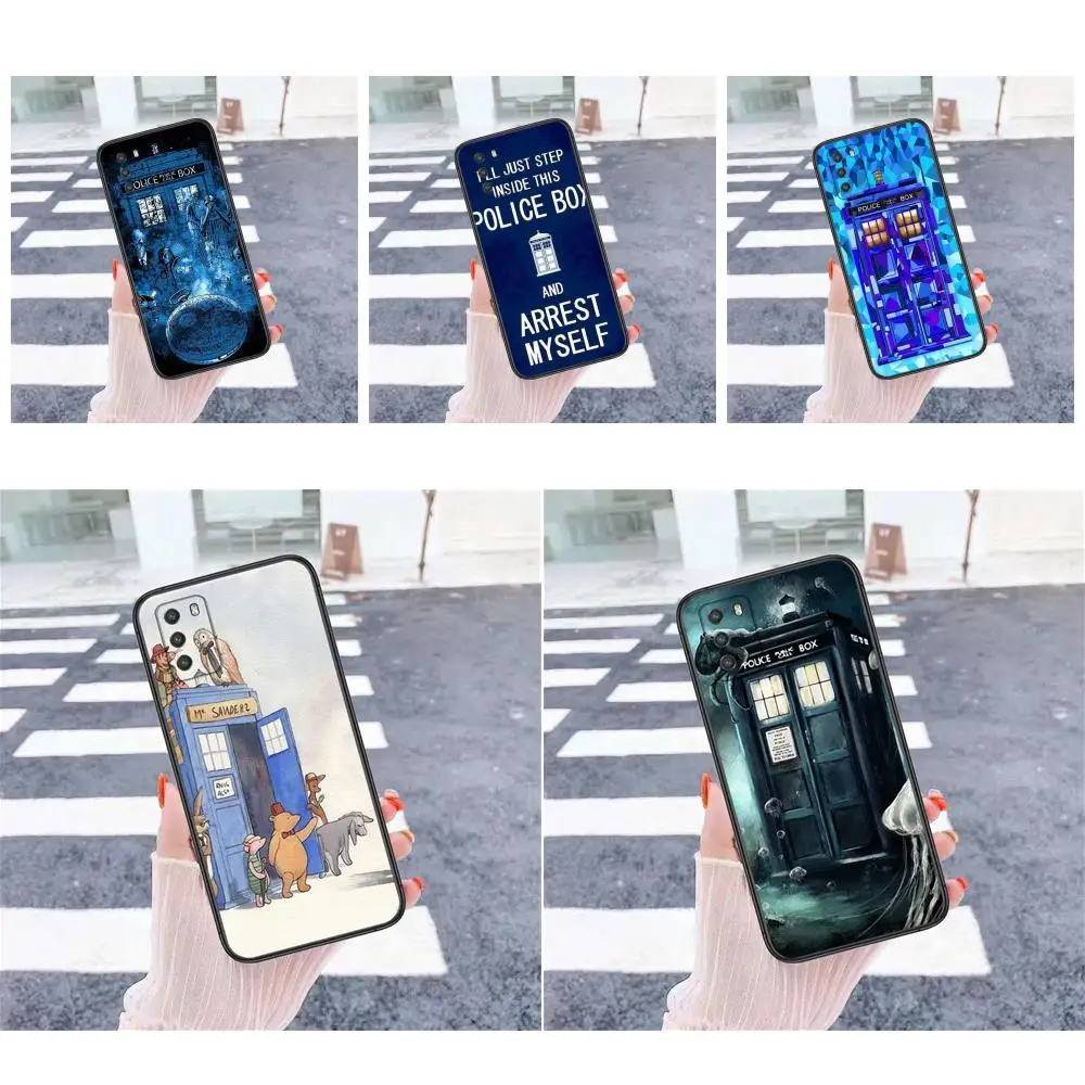 

For iPhone 13 12 11 Pro Max 6 X 8 6S 7 Plus XS XR Mini 5S SE 7P 6P Doctor Dr Who Police Box Buy Mobile Phone Skin
