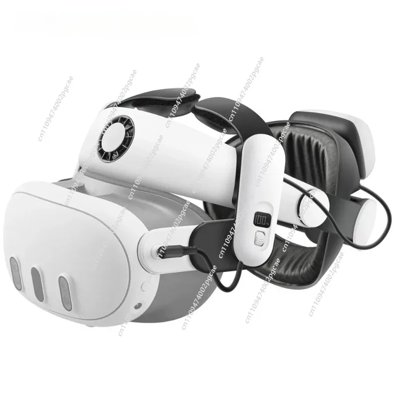 Фото Аксессуары BOVR P-ro Super Strap, совместимые с Meta Quest 3S, с функцией охлаждения головы и сменным аккумулятором. №1