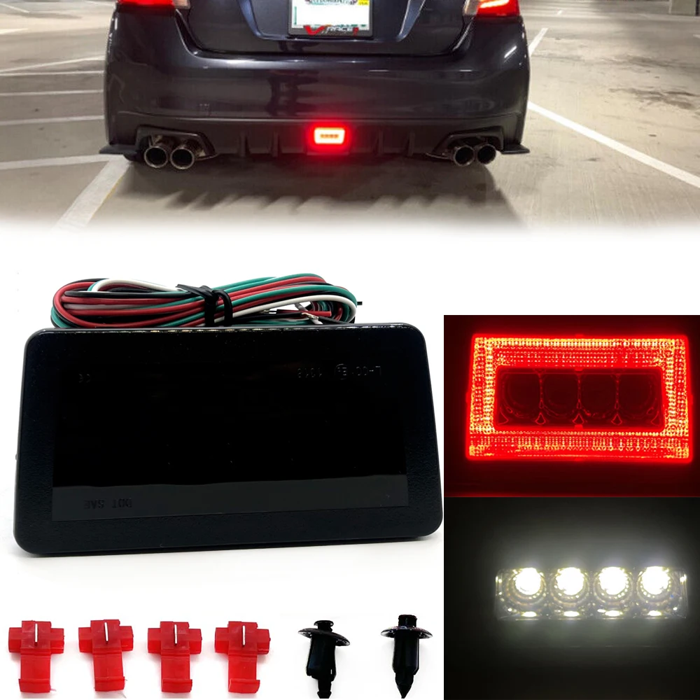 

LED Rear Bumper Fog Tail Brake Lights Kit For Subaru WRX STI Impreza XV Crosstrek GJ GP Car Reversing Lamp Auto Accessories Set