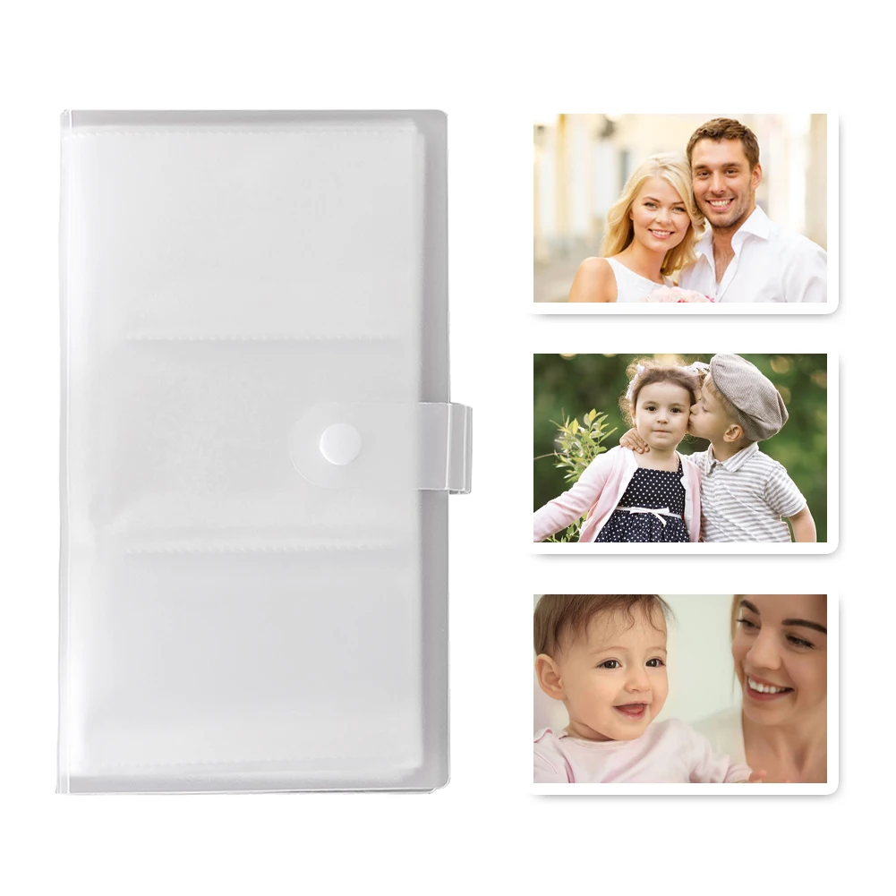 

3 inch Photo Album Picture Train Ticket Insert Type Multi Pockets Instant Camera Fit For Instax Mini Transparent Card Holder