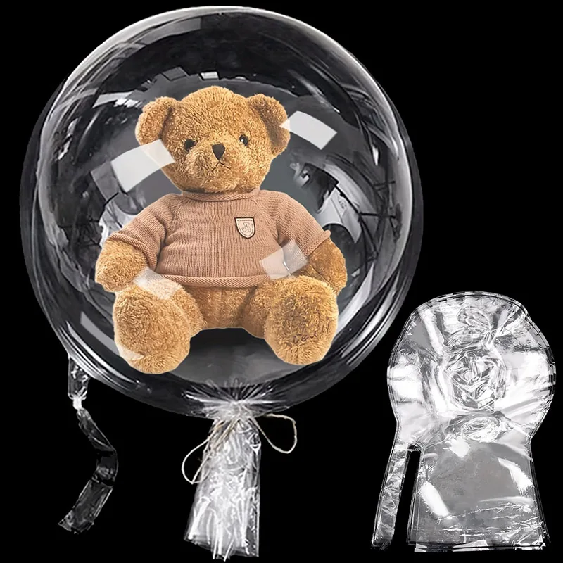 

20 Упаковок 30-дюймовых Прозрачных Шаров Bobo С Широким Горлышком
