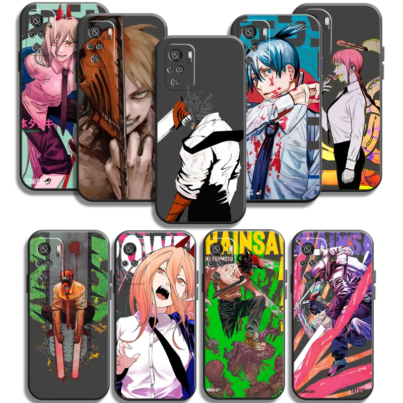 

Chainsaw Man Phone Cases For Xiaomi Redmi Redmi Note 7 8 Pro 8T 2021 7 8 7 8A 8 Pro Back Cover Funda Soft TPU
