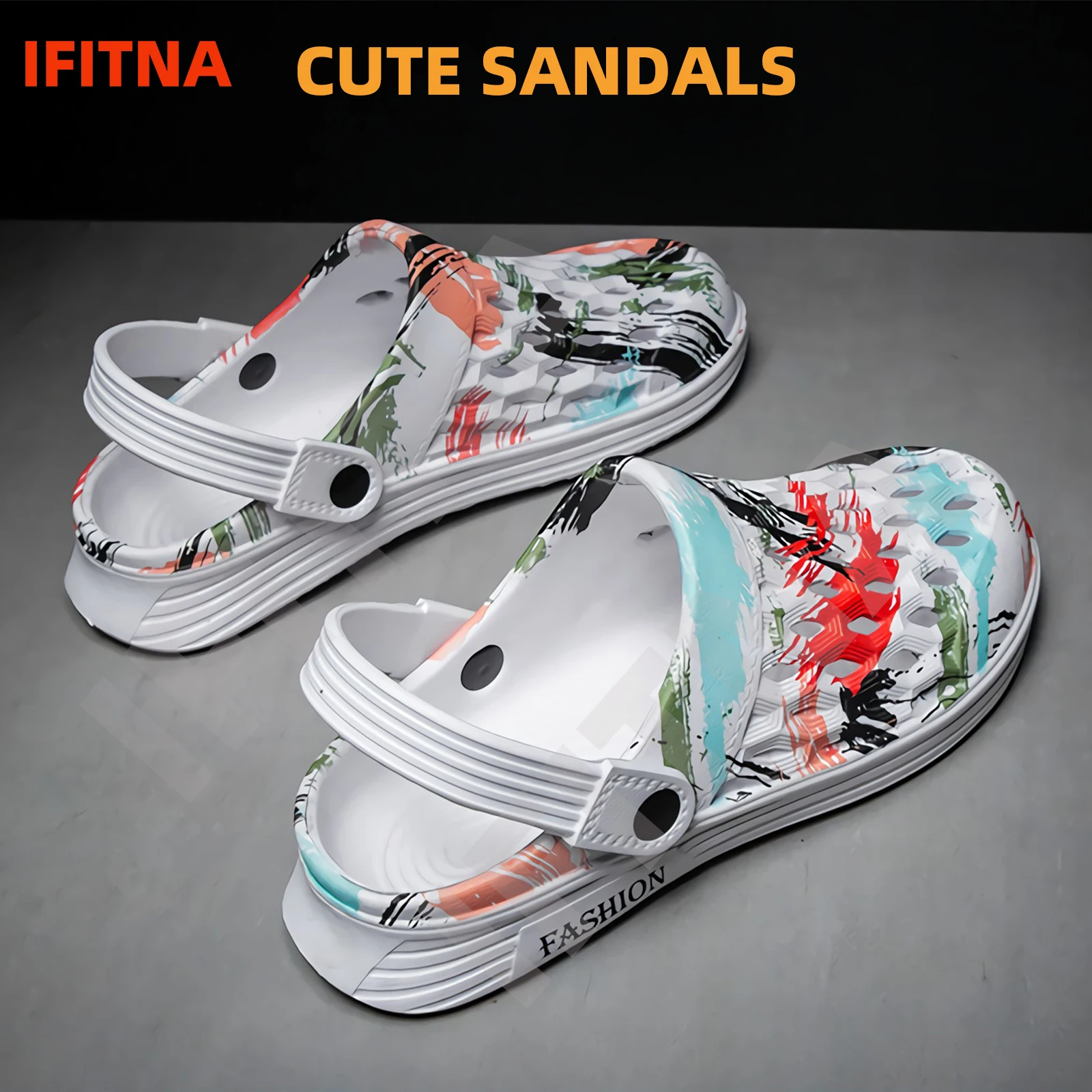 2022 Summer EVA Soft House Cloud Slides Sandals Beach Clog Shoes Lightweight Man Adult Indoor Sole Toe Wrap Home Slippers