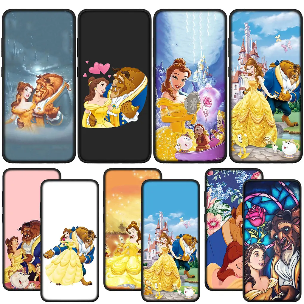 Красивый и чудовище Belle мягкий чехол для Xiaomi Redmi Note 13 8 7 12 Pro A3 13C 12C 8A 7A 8T A3X телефона