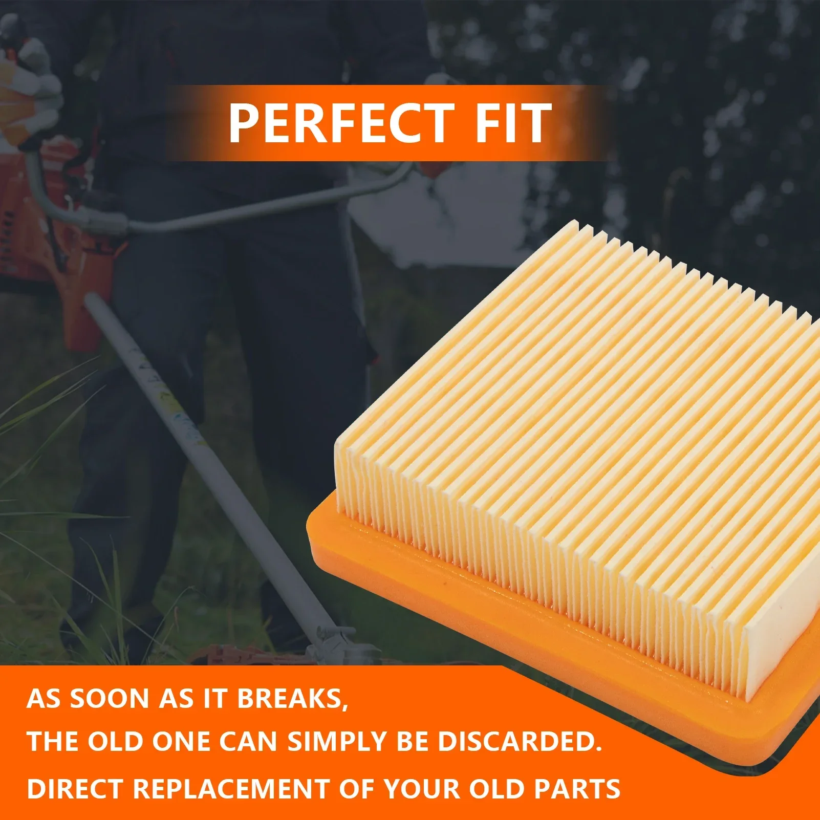 5 шт. панель воздушного фильтра для Stihl 4180-141-0300 FS111 FS131 FS91 заменяет автомобильные