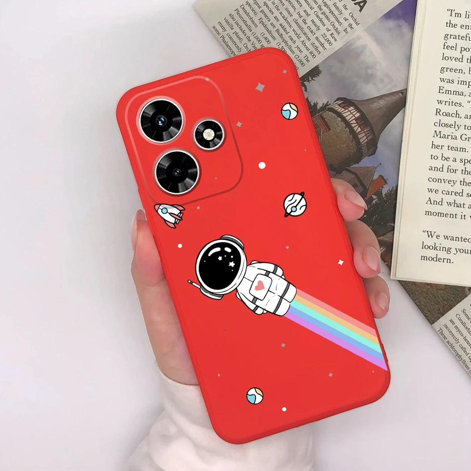 Чехол для Tecno Infinix Hot 30i 30 Play 4G Мультяшные стильные чехлы i мягкая задняя крышка Hot30