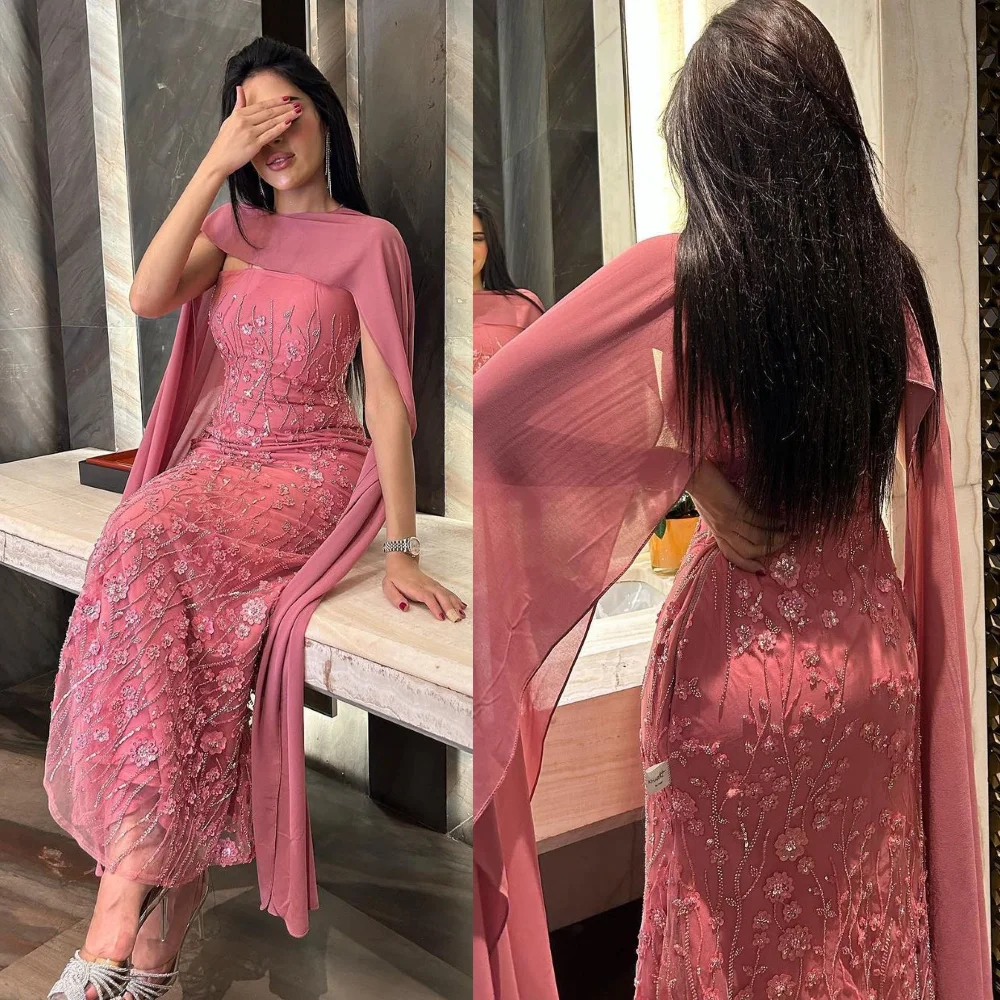 

Mermaid Sequin Prom Dresses Sexy Jewel Hugging Organza Occasion Evening Gown Formal Dresses For Women 2023 For Special Events