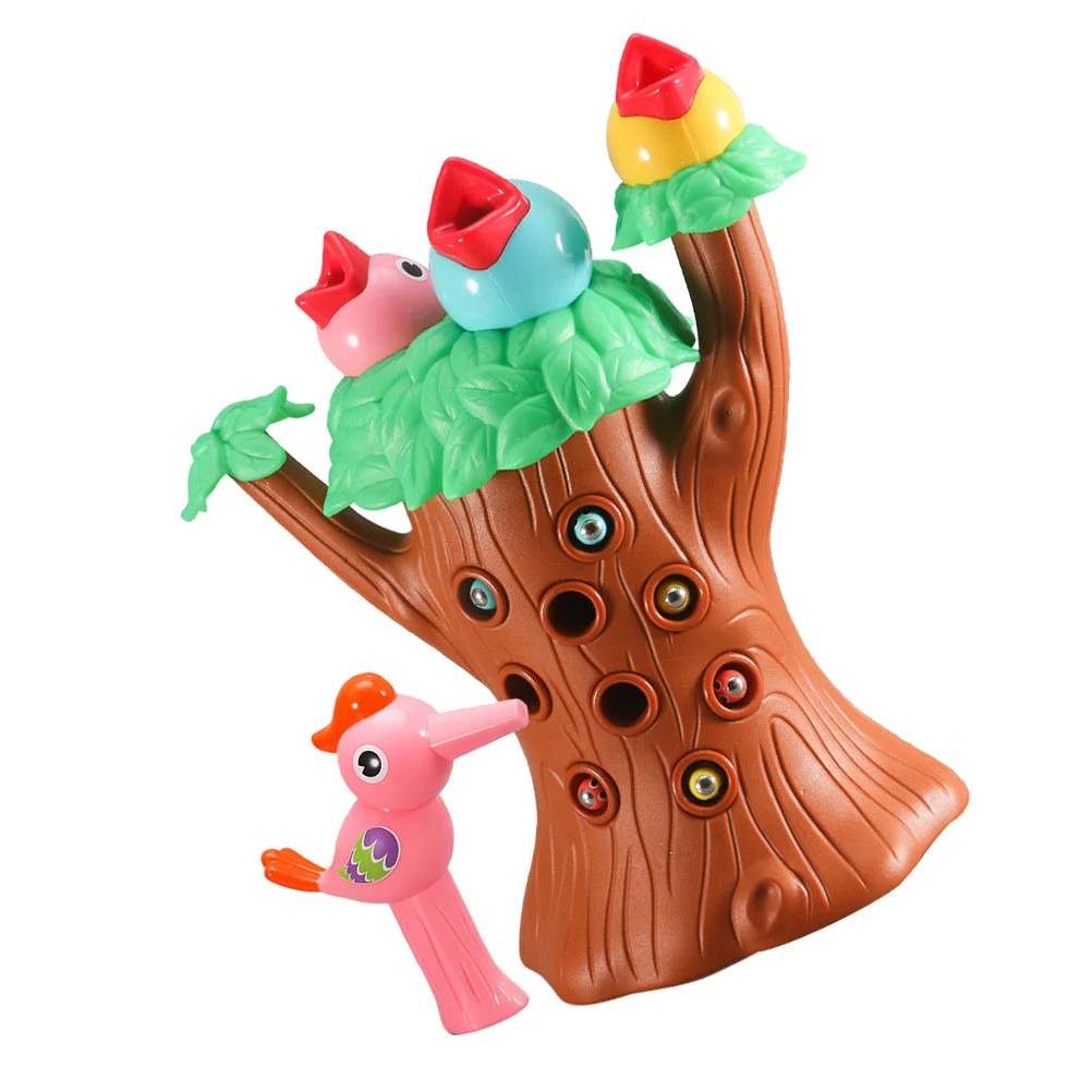 

1 Set Woodpecker Catching Insect Kid Interactive Plaything Educational Toys