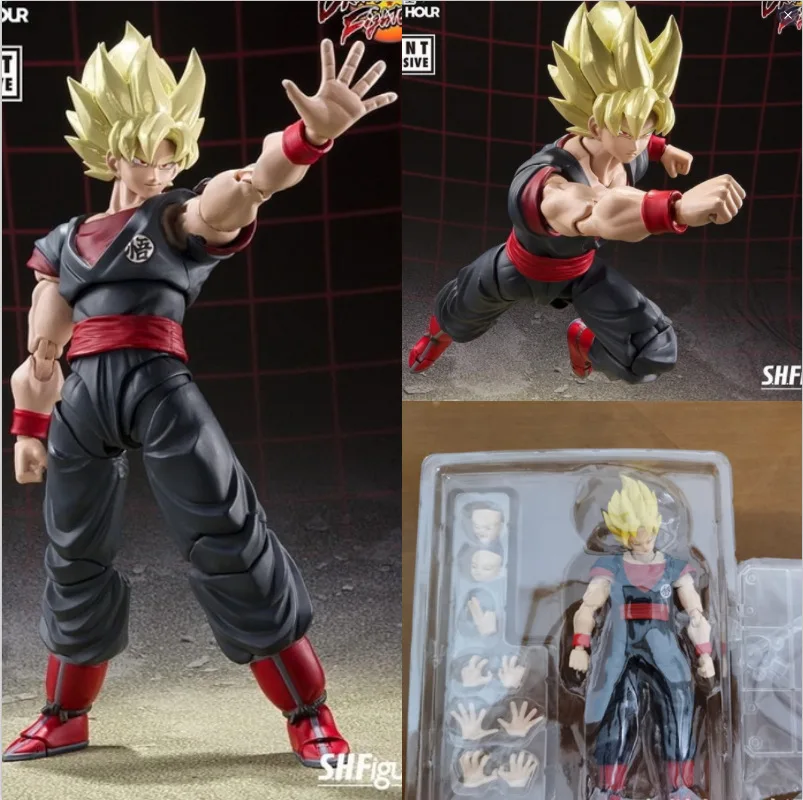 

SHF Аниме Драконий жемчуг Z Сон Гоку черные волосы ПВХ экшн-фигурка коллекционные модели игрушки 16 см