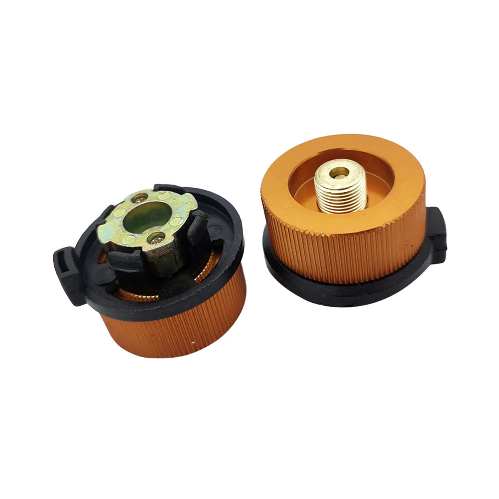 

2pcs Outdoor Gas Tank Transfer Joint Practical Small Metal Joint