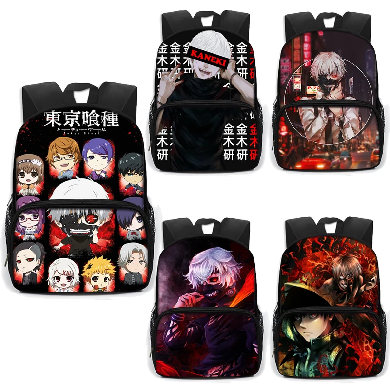 Japanese Anime Tokyo Ghoul Cosplay backpack Boys School Students Shoulder bags Men's  Travel Satchel Gift