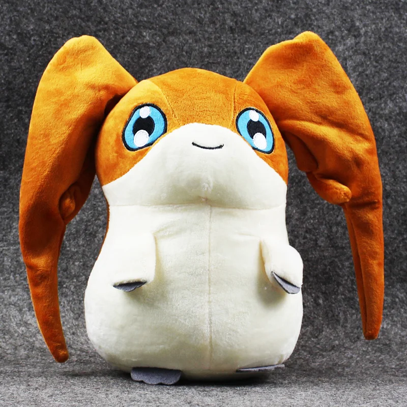 

Новое поступление, 4 шт./лот 27 см Digimon Adventure Anime Digital Ver. 3 Плюшевые игрушки Patamon, бесплатная доставка