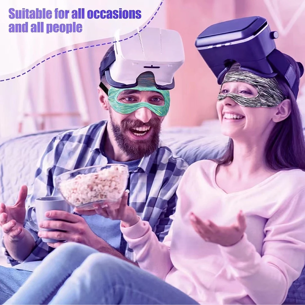 VR Accessories Glasses Eye Mask Cover Breathable Sweat High Elastic Band Virtual Reality Headsets For Oculus Quest 2 1 |