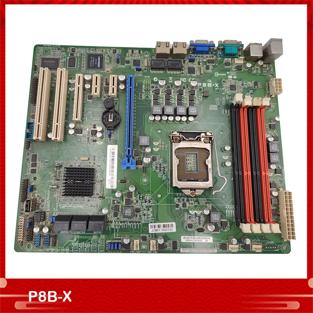 Original Server Motherboard For Asus P8B-X 1155 C202 DDR3 ATX Good Quality