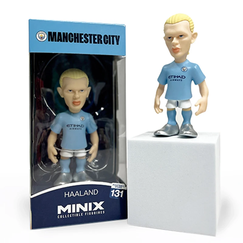S Premier League Club Football Star Haaland De Bruyne Jesus Son Collectible Figurines