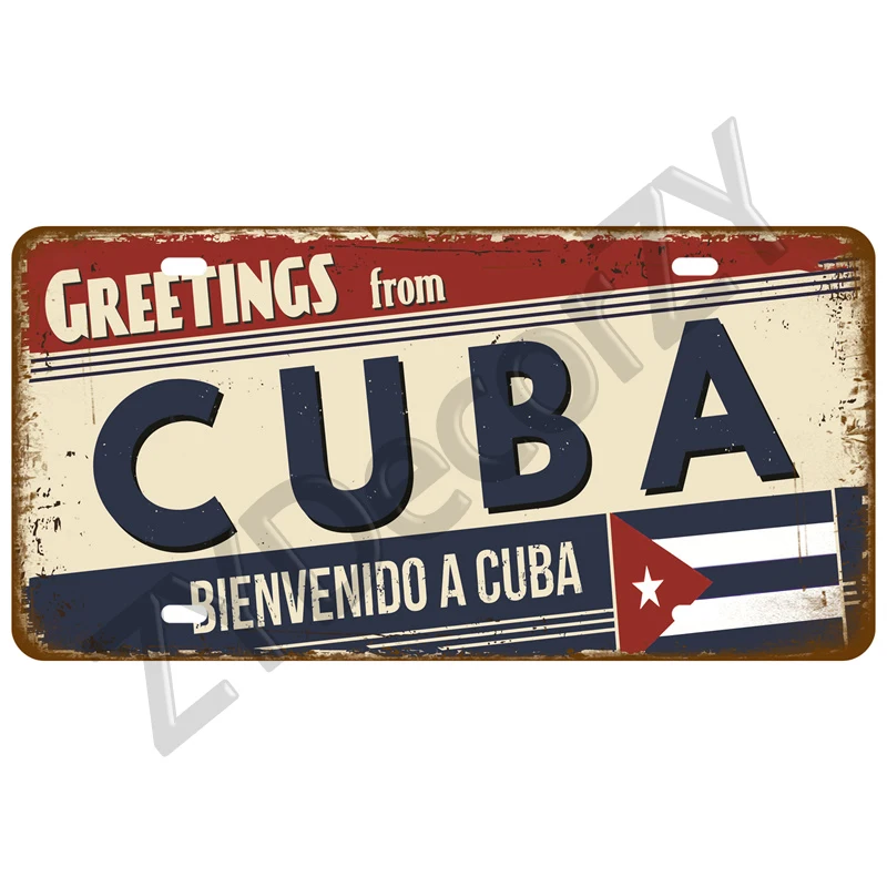 

Металлическая табличка с флагом страны