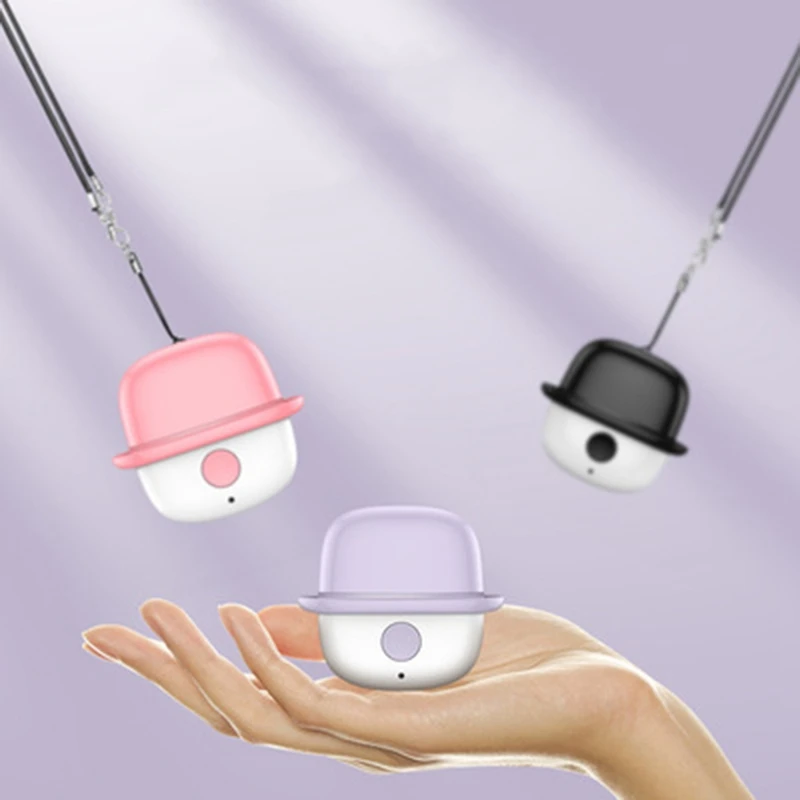 Personal Wearable Necklace Mini Portable Air Freshener Ionizer Negative Ion Generator