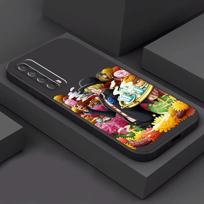 

Цельный чехол для телефона с аниме для Huawei P30 P40 Lite P20 Pro P Smart 2021 2020 2019 Z жидкий силиконовый чехол Funda Carcasa