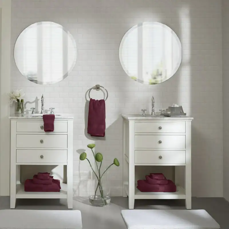 

800GSM 100% Cotton 8 Piece Antimicrobial Towel Set, Burgundy