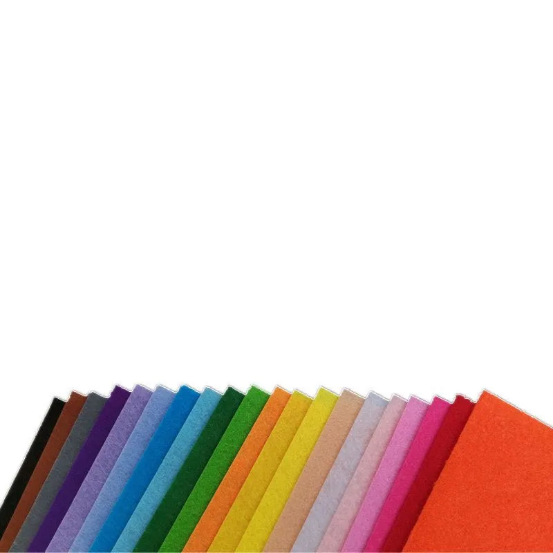 40 Шт. Набор Фетровых Тканей Для Рукоделия 15x10 См Diy Нетканый Материал Полиэфирная