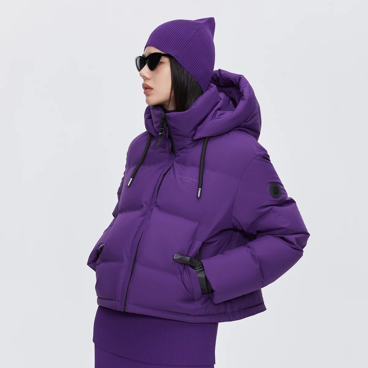 Пуховик BOSIDENG Paris Urban Provence Purple 2024