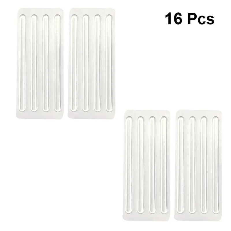 

16Pcs Adhesive Sling Thin Nice Durable Adhesive Shoe Cushion Soft Ankle Strap Shoe Tape Shoe Strap Grip for High Heels Wedges