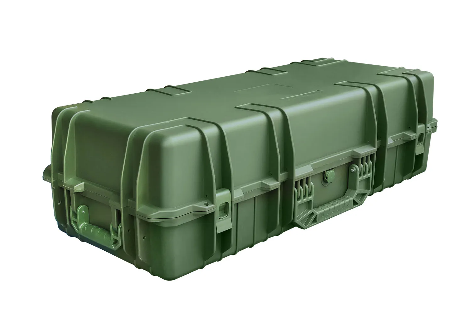 Hard Plastic Storage Carry Gun Case M3200 Long Rifle Box With Foam Insert