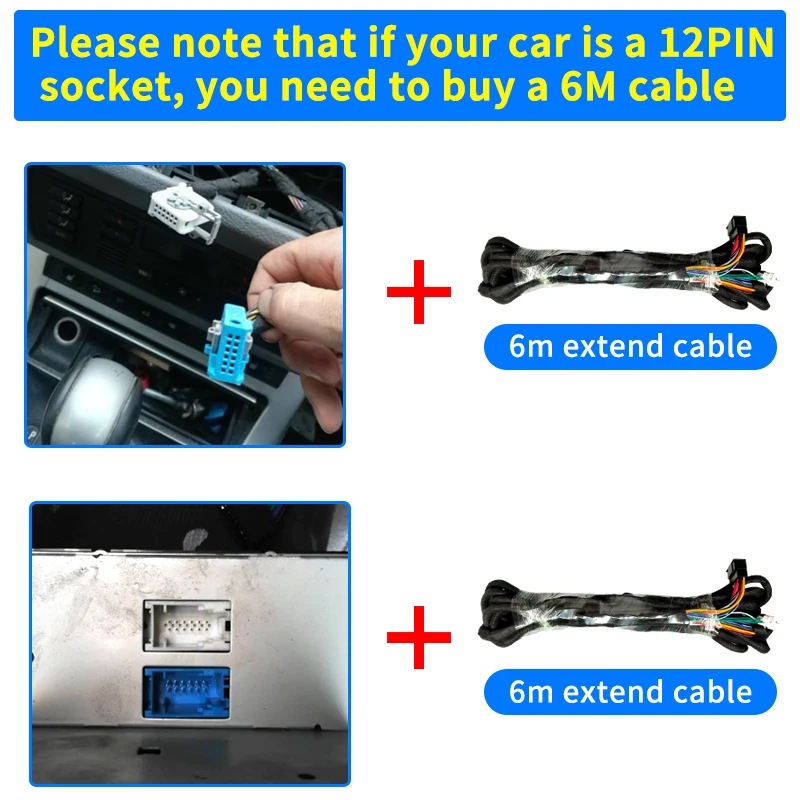 Расширенная линия в автомобильной мультимедийной системе для BMW E39 E53