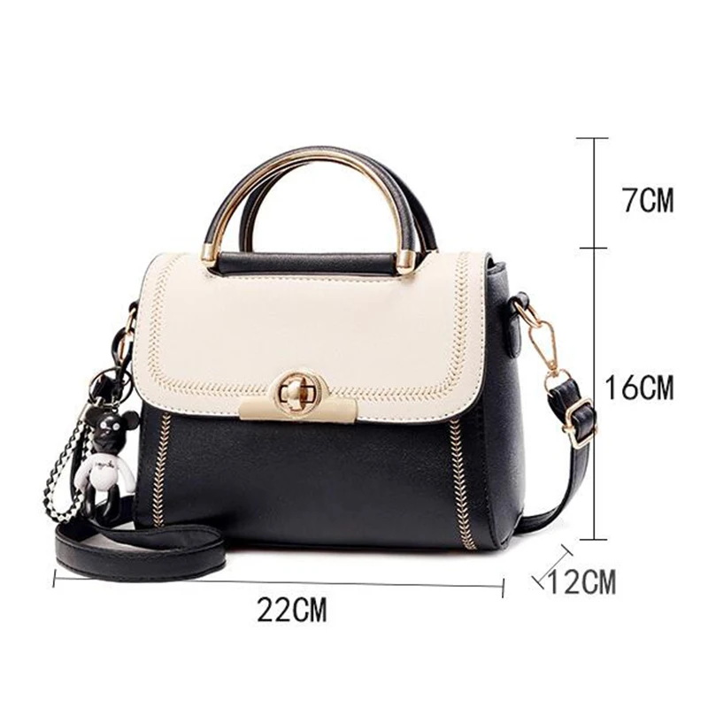 Women Shoulder Bag Fashion Leather Handbags Trend 2023 Designer Luxury Female Bag White Black Ladies Messenger Bolsas Femininas