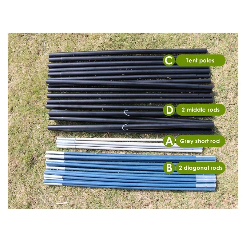 Большая палатка для кемпинга Легкий дом и отдыха на открытом воздухе