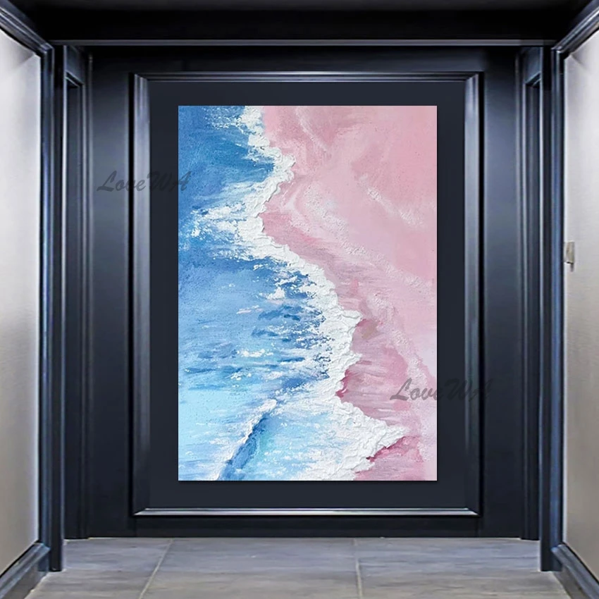 

Seascape 3d Beautiful Picture Scenery Art Wall Canvas Painting No Frame Abstract Modern Painting Frameless Home Decoration