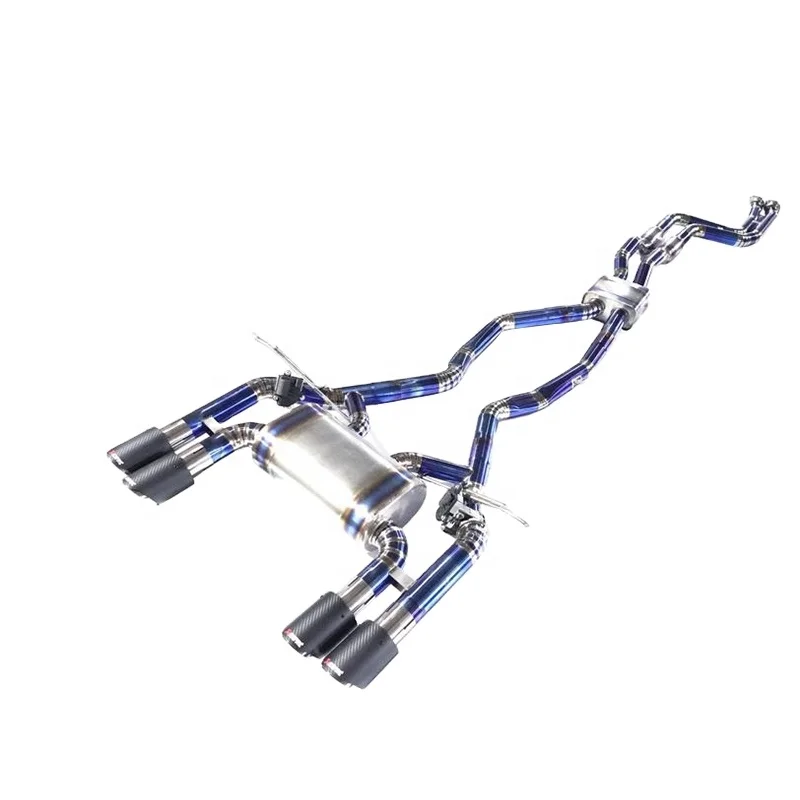 Выхлопной глушитель с управлением клапаном для BMW M3/M4 F80/F82 3 0 T 2015-2019