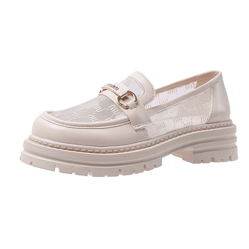 Platforms Summer Luxury Women's Loafers Designer Pumps Women's Shoes 2023 Trend Breathable Black Heels Women Sneakers