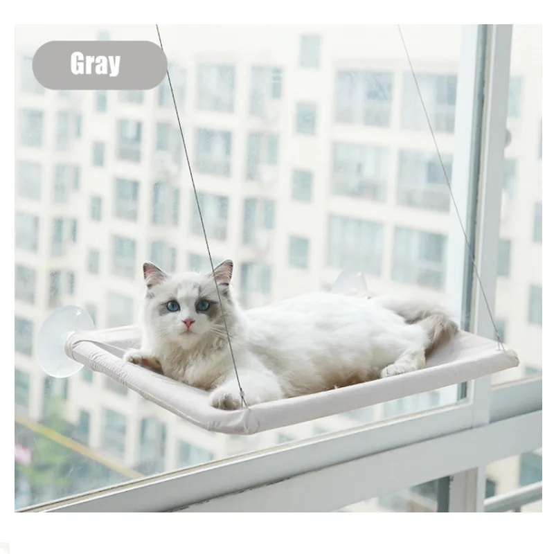 

Four Seasons Universal Cat Hammock Pet Supplies Removable and Washable Cat Nest Window Hanging Beds Suction Cup Cat Hammock