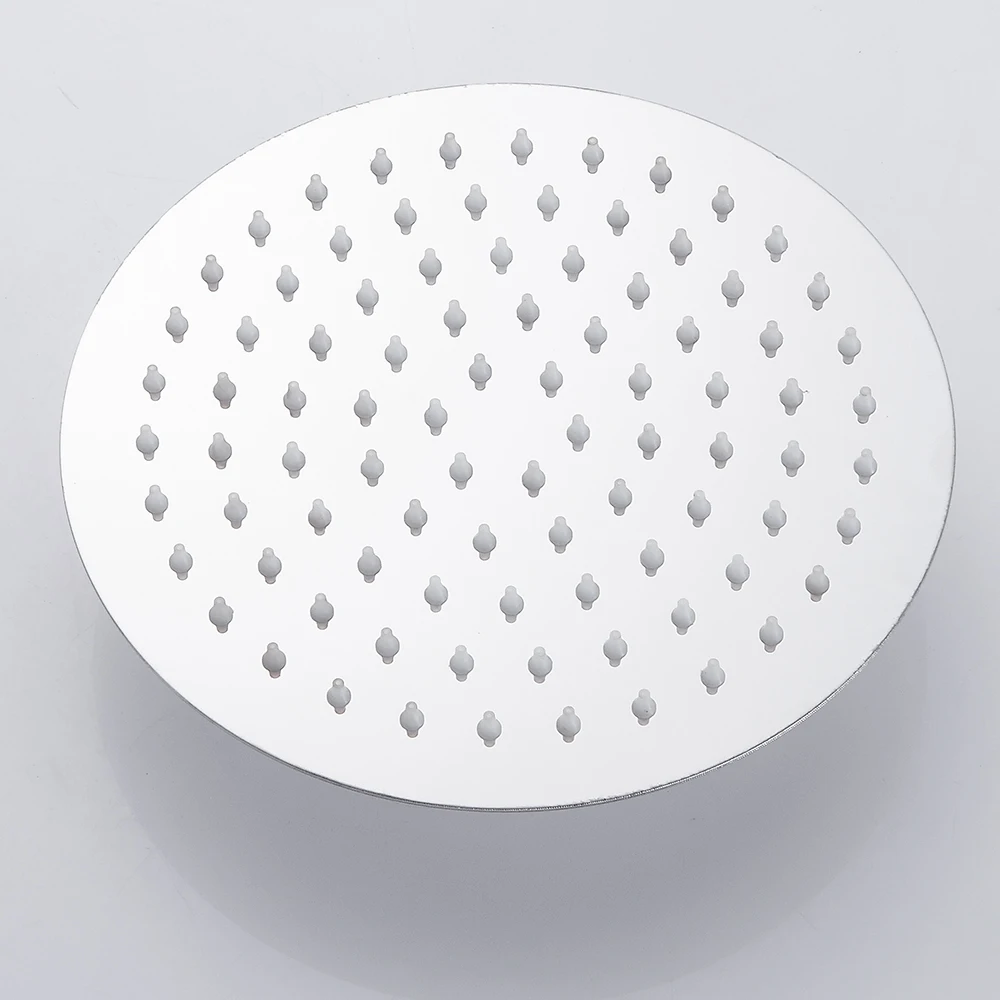 12/10/8/6/4 inch Rainfall Shower Head Stainless Steel Ultra-thin Heads Chrome Finish Round &amp Square Rain | Обустройство дома