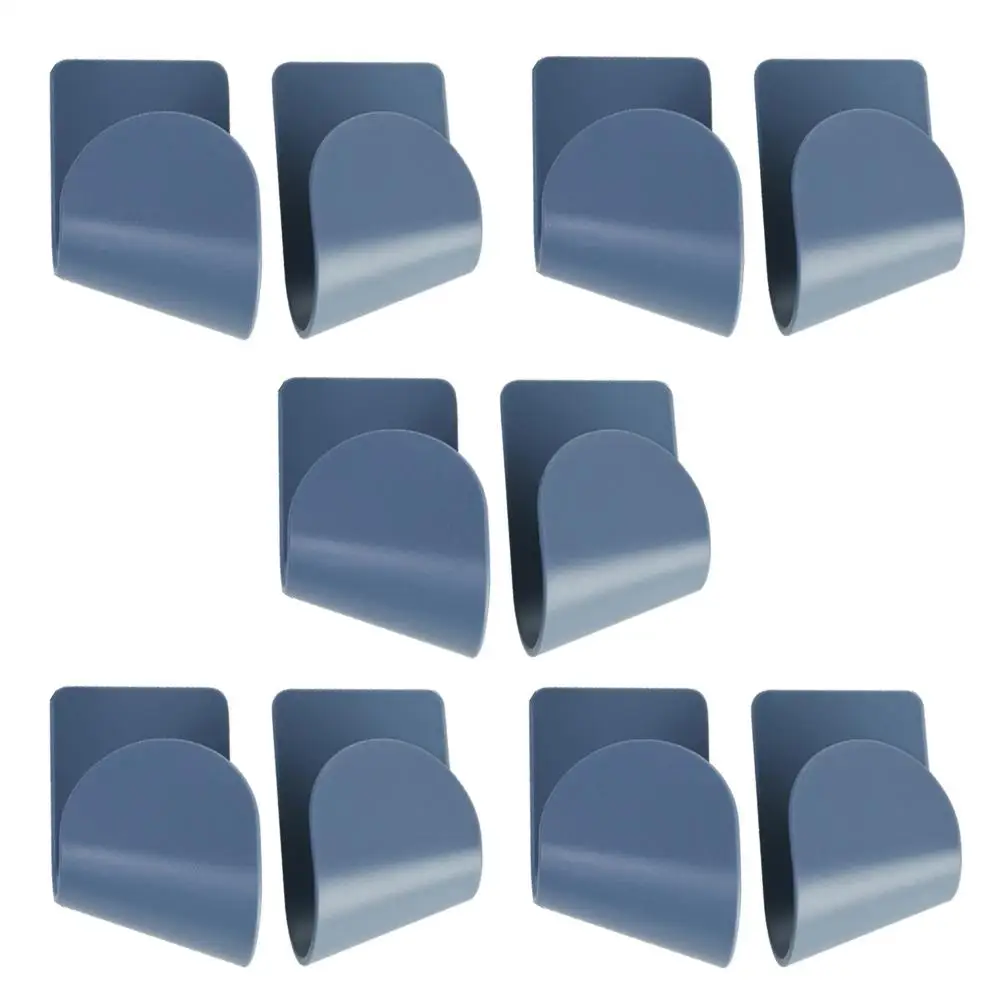 

5PCS Pot Lid Holder Wall-Mounted Hanging Holder For Pan Pot Cover Rack Kitchen Organizer Plastic Kitchen Storage Rack Punch-free