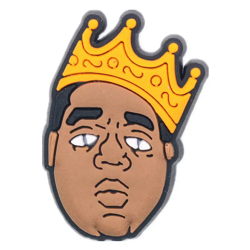 100 pcs Hole shoes shoes flower cartoon PVC soft rubber buckle beach shoes shoes on DIY accessories