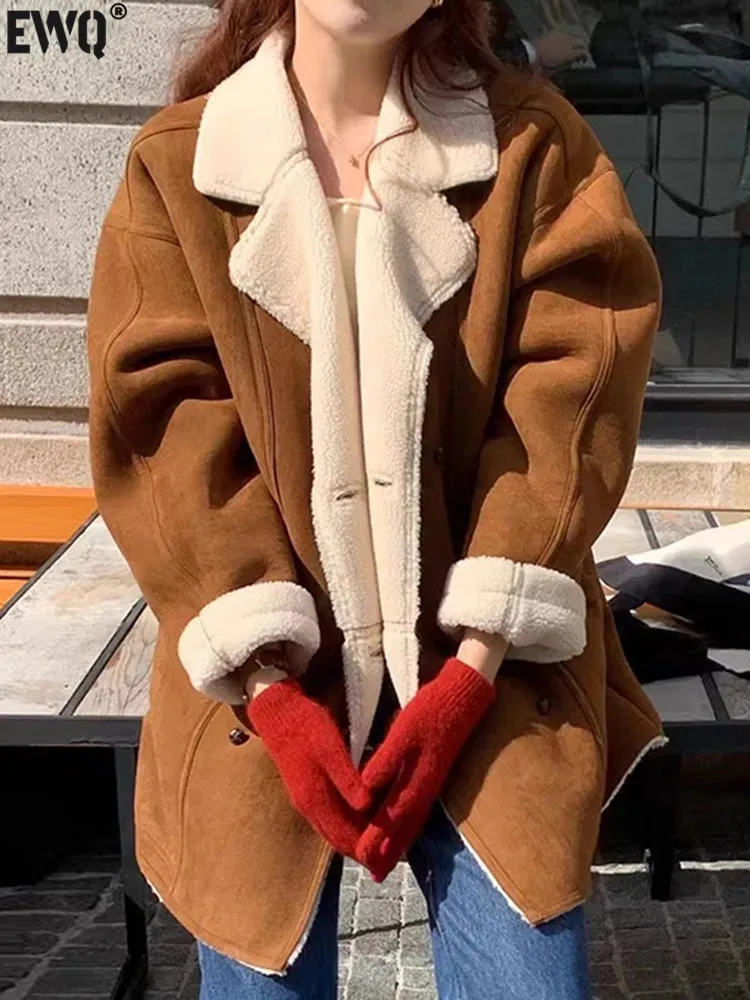 

Женская Шуба из искусственного меха, с длинным рукавом, Осень-зима